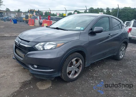 2016 Honda Hr-V Ex из США, поврежденный, VIN 3CZRU6H54GM757001